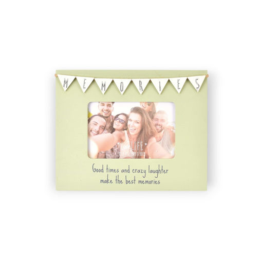 Picture of LOVE LIFE BANNER FRAME MEMORIES 4X6